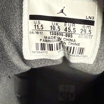 Air Jordan 12 Retro - Dark Grey - Pre-owned - Size 11.5M, OG Box