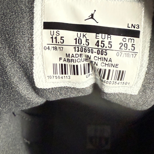 Air Jordan 12 Retro - Dark Grey - Pre-owned - Size 11.5M, OG Box