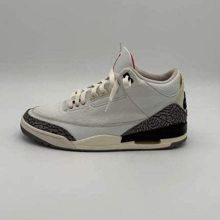 Air Jordan 3 Retro - OG White Cement Reimagined - Pre-owned - Size 11.5M, Rep Box