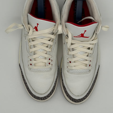 Air Jordan 3 Retro - OG White Cement Reimagined - Pre-owned - Size 11.5M, Rep Box