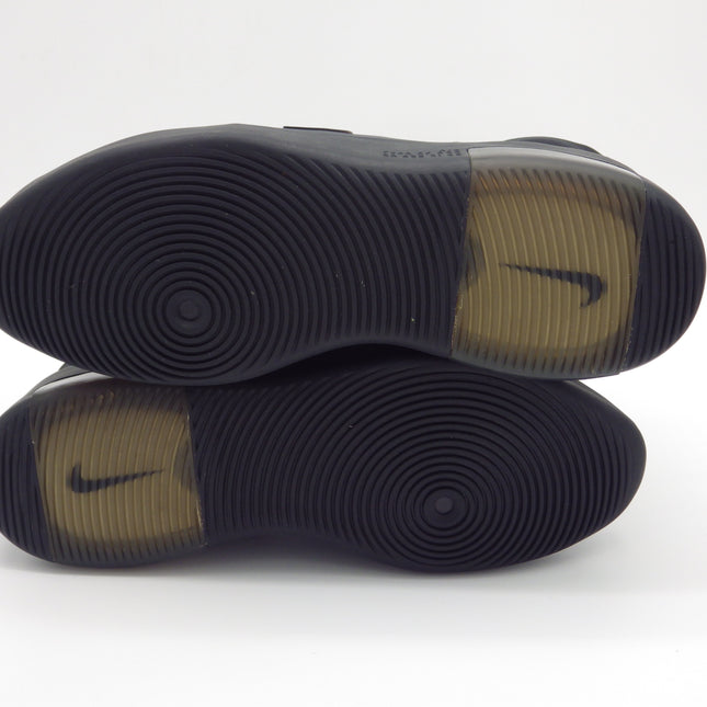 Nike - Air Fear of God 1 Triple Black - Pre-owned – Size 9M, OG Box