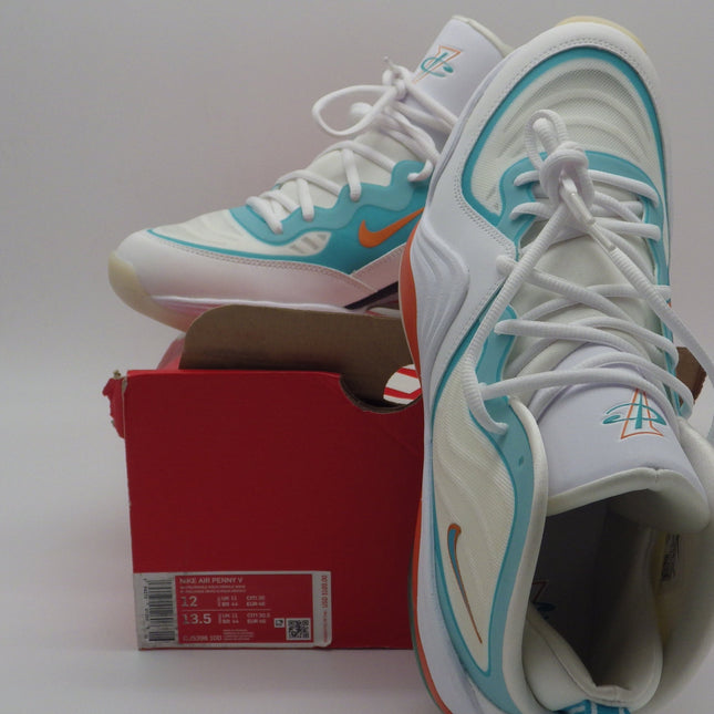 Nike Air Penny 5 - Dolphins (2020) – Brand New – Size 12M, OG Box