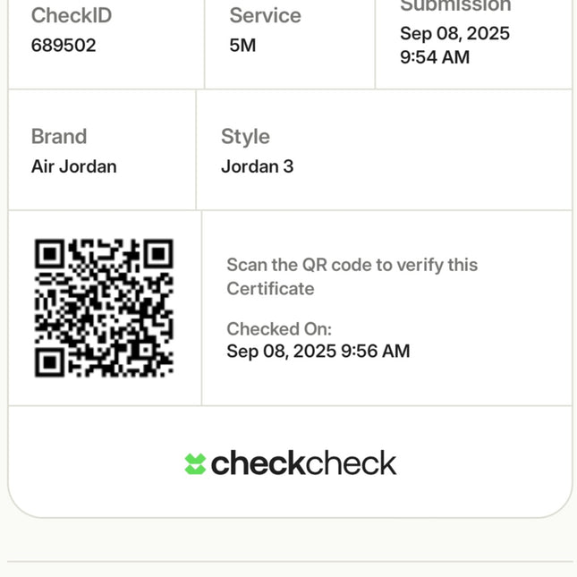 Air Jordan 3 Retro - UNC - Pre-owned - Size 12M, OG Box