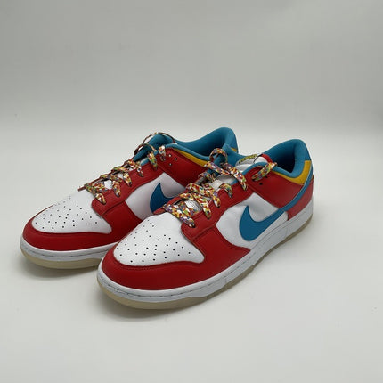Nike Dunk Low LeBron Fruity Pebbles size 12 - angled pair