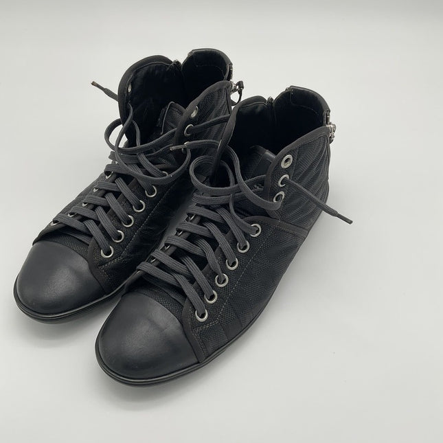 Louis Vuitton Damier Infini high-top black - angled pair