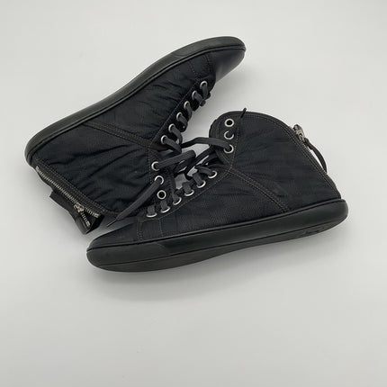 Louis Vuitton Damier Infini high-top black - side zip