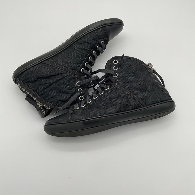 Louis Vuitton Damier Infini high-top black - side zip