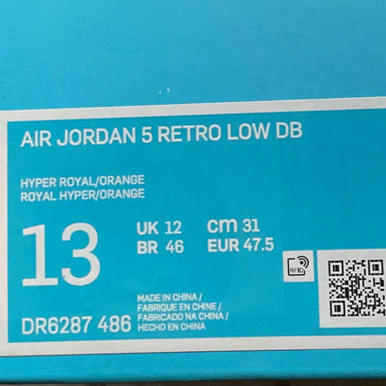 Air Jordan 5 Retro Low DB Doernbecher size 13 — view 8