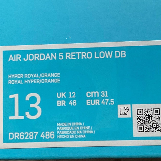 Air Jordan 5 Retro Low DB Doernbecher size 13 — view 8