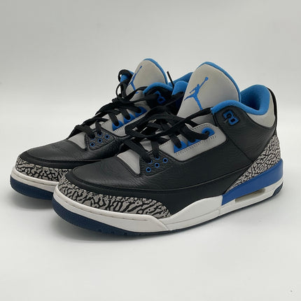 Air Jordan 3 Retro Sport Blue size 12 sneakers
