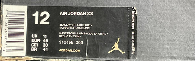 Air Jordan 20 Retro Stealth size 12 — view 8