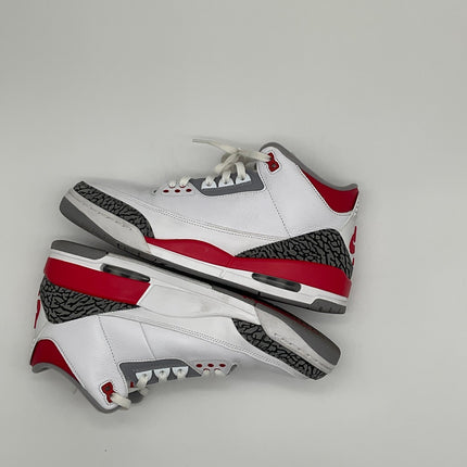 Air Jordan 3 Retro Fire Red size 12 sneakers